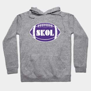 SKOL Retro Football - Yellow Hoodie